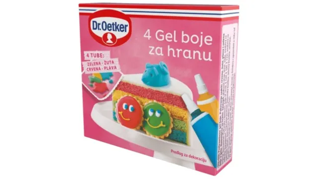 4 gel boje Dr.Oetker 40g Dr Oetker