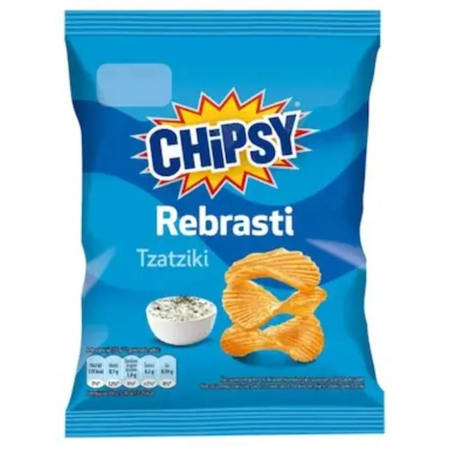 Cips rebrasti tzatziki Chipsy 25g Chipsy