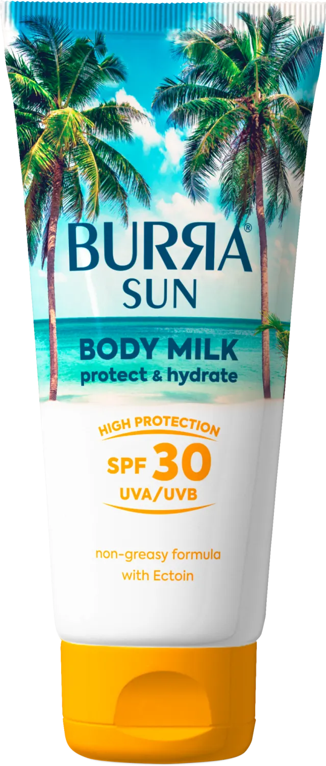 BURRA SUN mleko za telo ZF 30 200ml BURRA SUN