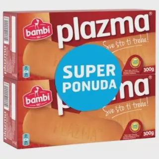 KEKS PLAZMA 2X300G BAMBI