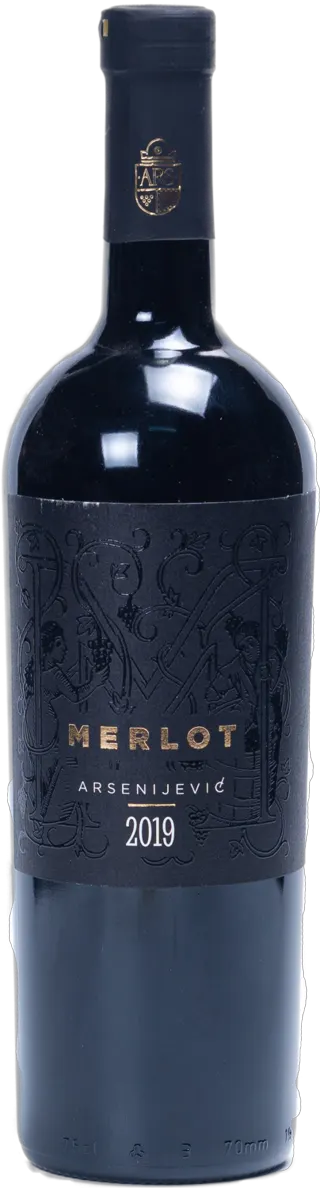 Vino crveno Merlot Arsenijevic 0,75l