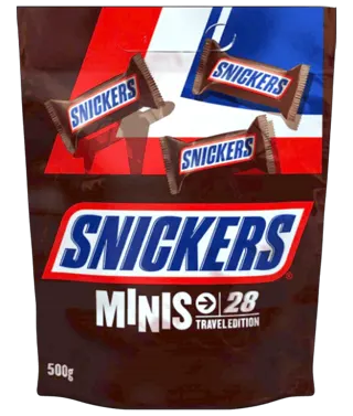 ČOKOLADA MINI MONO POUCH SNICKERS 500G