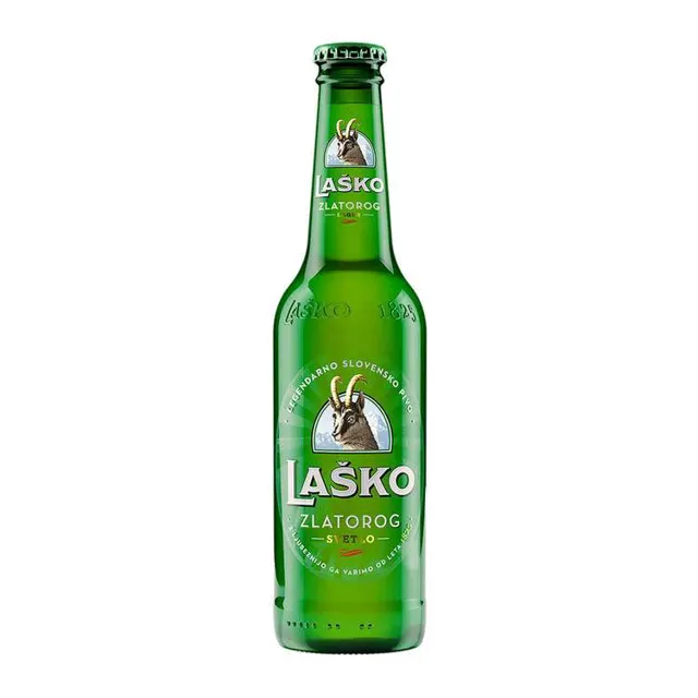 PIVO LAŠKO ZLATOROG 0,33L NPB HEINE LAŠKO