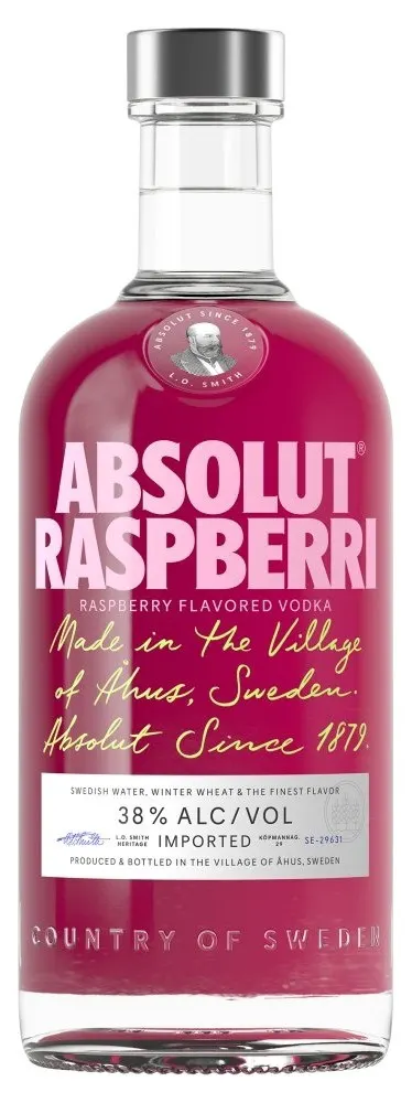 VODKA ABSOLUT RASPBERRI 0.7L ABSOLUT