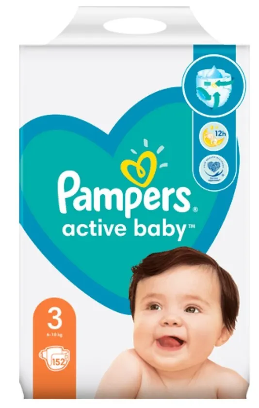PAMPERS MB 3 MIDI ACTIVE 152/1-STAND.-VAR. PAMPERS
