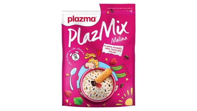 Keks PlazMix komad.crna cok/malina 350g Plazma