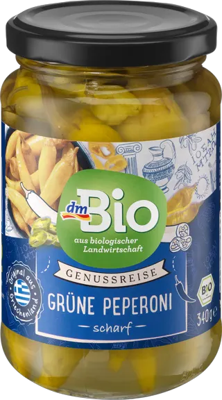 dmBio zelene ljute feferone 340g