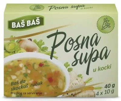 SUPA U KOCKI POSNA BAŠ BAŠ 4X10G BAS BAS