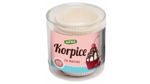 PAPIRNE KORPICE ZA MAFINE BAŠ BAŠ 100/1 BAS BAS