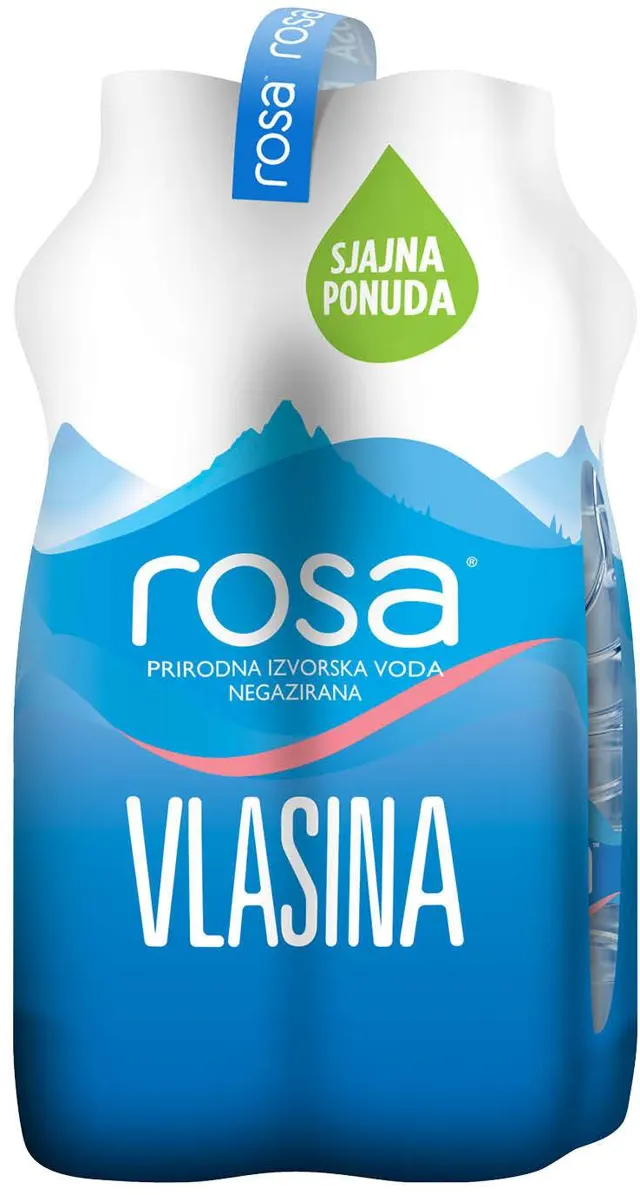 Min.voda negazir.Rosa multipack 4x1.5PET 1,5 l Rosa