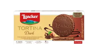 Vafl Tortina tamna Loacker 126g