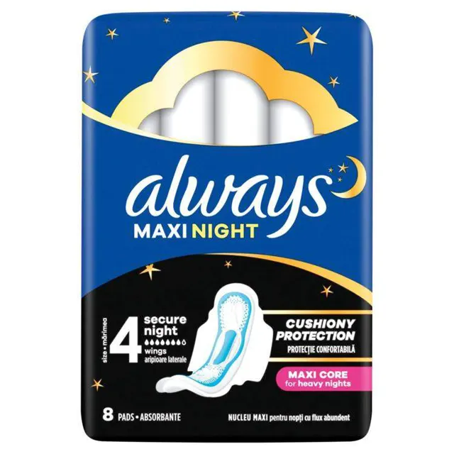 always MAXI NIGHT 4 ciklusni ulošci 8/1 8 kom always