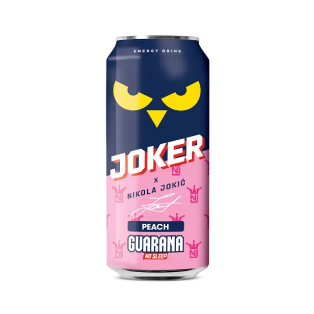 GUARANA JOKER PEACH 0.5L CAN GUARANA