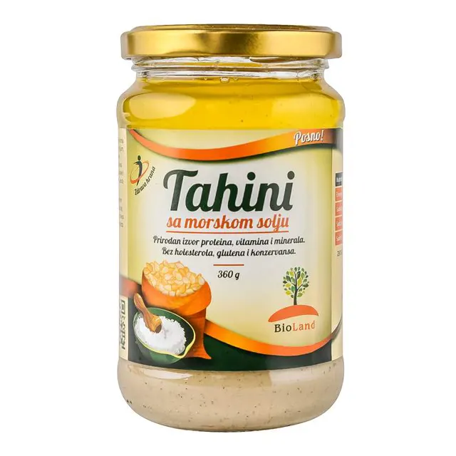 Pasta susam.sa morsk.solju Bioland 360g Bioland