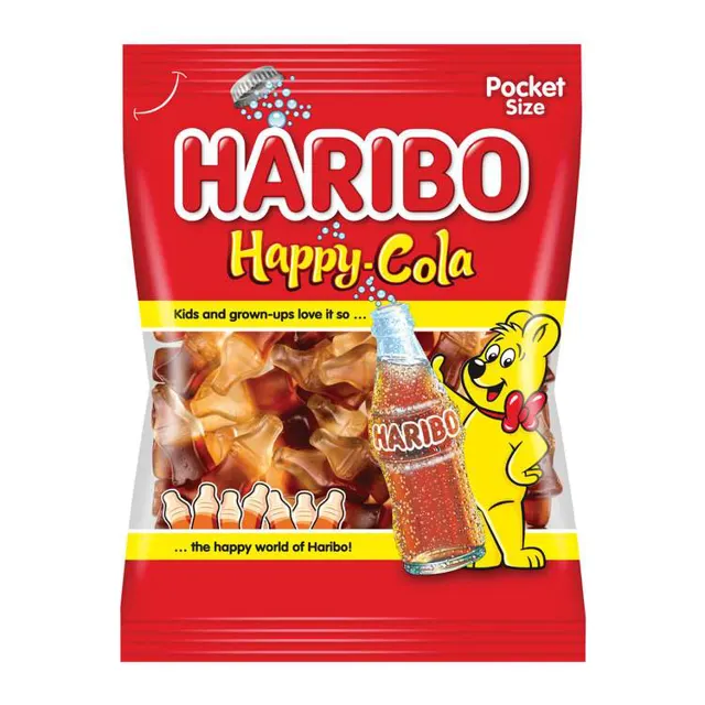 Bombona gumena Happy cola Haribo 100g Haribo