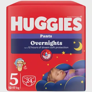 PELENE HUGGIES PANTS NOĆNE 17KOM VEL 5 (12-17KG)