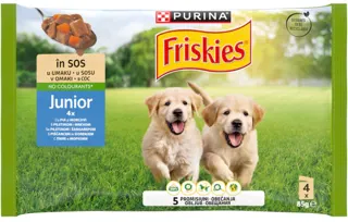 Preliv za pse Junior pil.Friskies 4x85g
