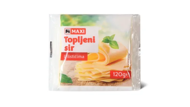 Topljeni sir u listicima Maxi 120g Maxi
