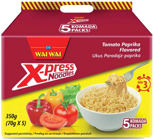 NUDLE PARADAJZ-PAPRIKA 350G X-PRESS X PRESS