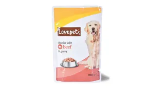 Porcija za pse govedina Love Pet 100g