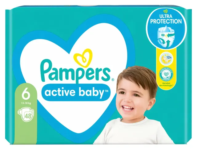 PELENE PAMPERS 6 JPM 44 KOM P&G BABY PROGRAM