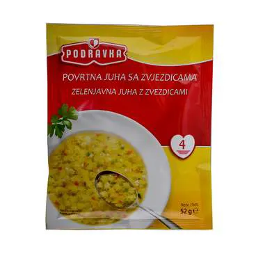 SUPA OD POVRCA SA ZVEZDICAMA 52gr PODRAVKA PODRAVKA