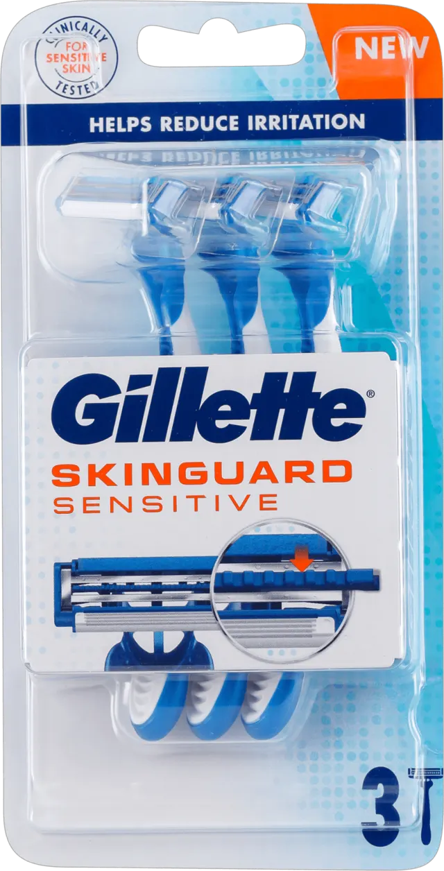 Brijac Skinguard Dispo 3pcs Gillette