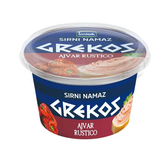 Sirni namaz ajvar rustico Grekos 200g Grekos