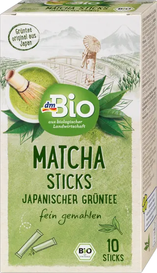 dmBio zeleni Matcha čaj 10kom,20g