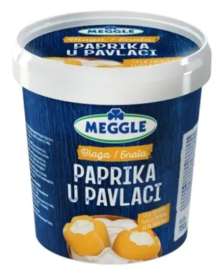 PAPRIKA U PAVLACI BLAGA 700gr MEGGLE
