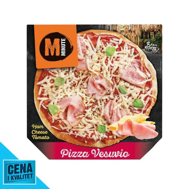 PIZZA VESUVIO 380G ZAMRZ MINUTE MINUTE
