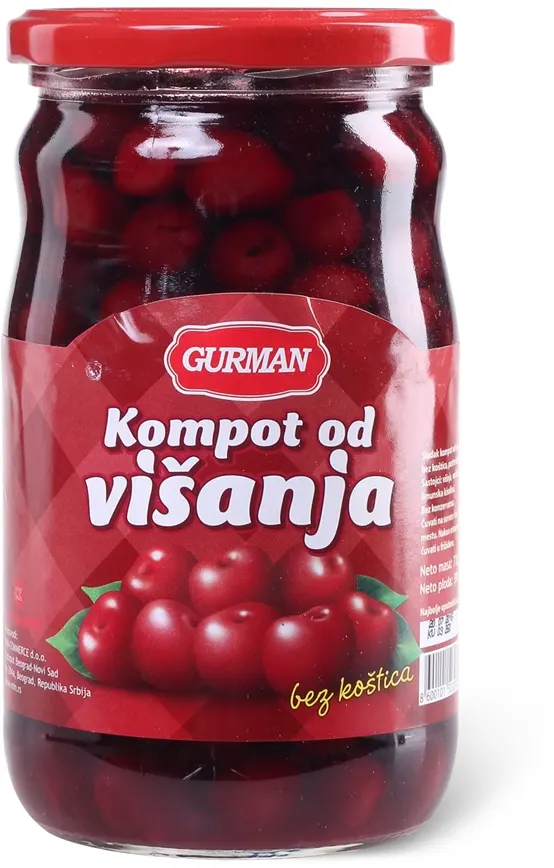 KOMPOT GURMAN OD VISANJA BK 720g GURMAN