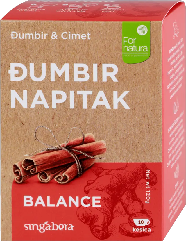 Djumbir nap/cimet Singabera 120g Fornatura