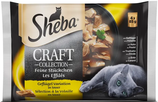 HRANA ZA MACKE CRAFT IZB ZIVINE SHEBA 4X85G NELT SHEBA