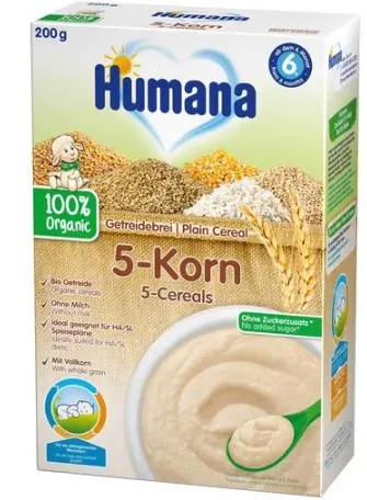 Kasica organ.bezml.Humana/5 zitar.200gr Humana