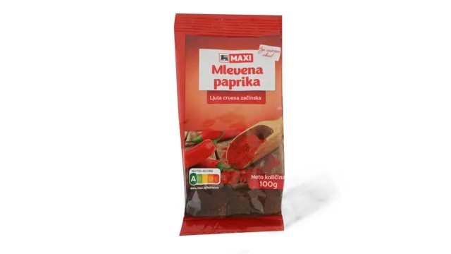 Paprika zacinska ljuta Maxi 100g Maxi