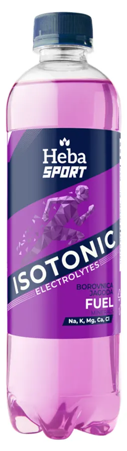 VODA HEBA SPORT FUEL BOROVNICA I JAGODA PET 0.5l