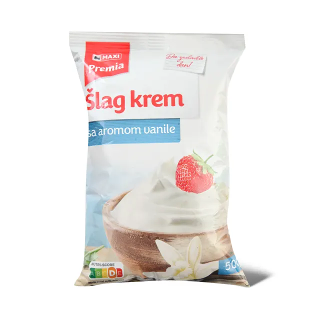 Slag krem aroma vanile 500g Maxi