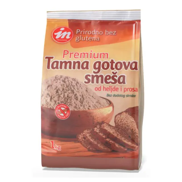SMEŠA BEZGLUTENA MIX TAMNA S 1KG IN IN