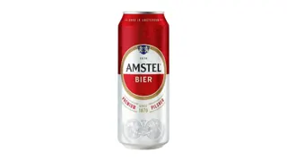 Pivo svetlo Amstel limenka 0,5l