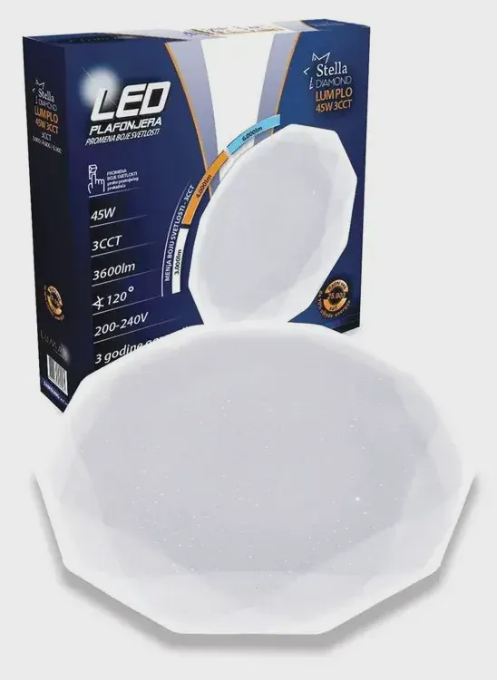 Led Plafonjera STELLA LUMPLO 45W Alfa distribucija DOO Beograd
