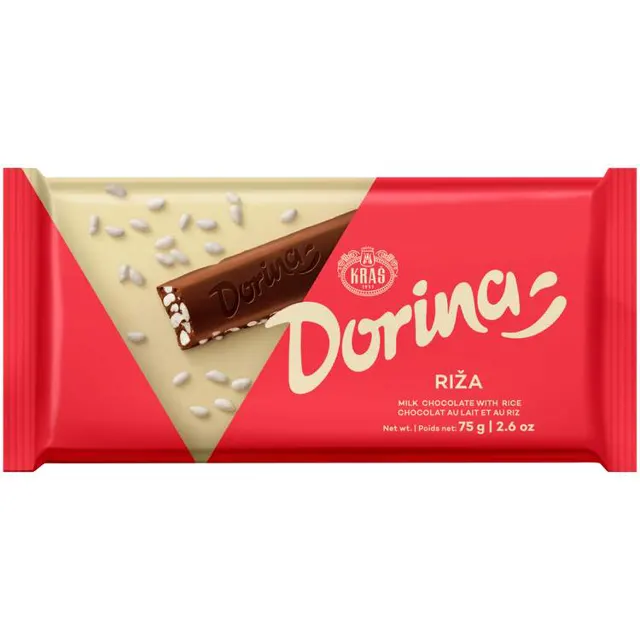 Cokolada riza Dorina 75g Dorina