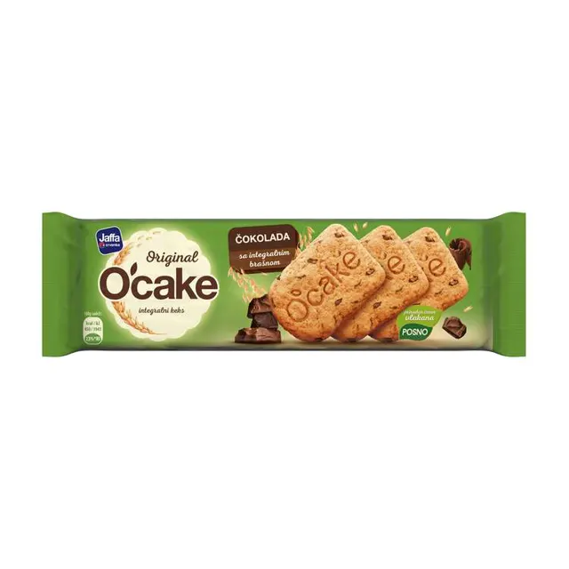 Keks integralni O`Cake Optimo coko 115g O`Cake