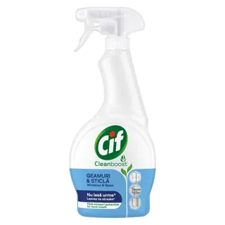 SREDSTVO ZA ČIŠĆENJE STAKLENIH POVRŠINA CIF SPREJ 500ML UNILEVER