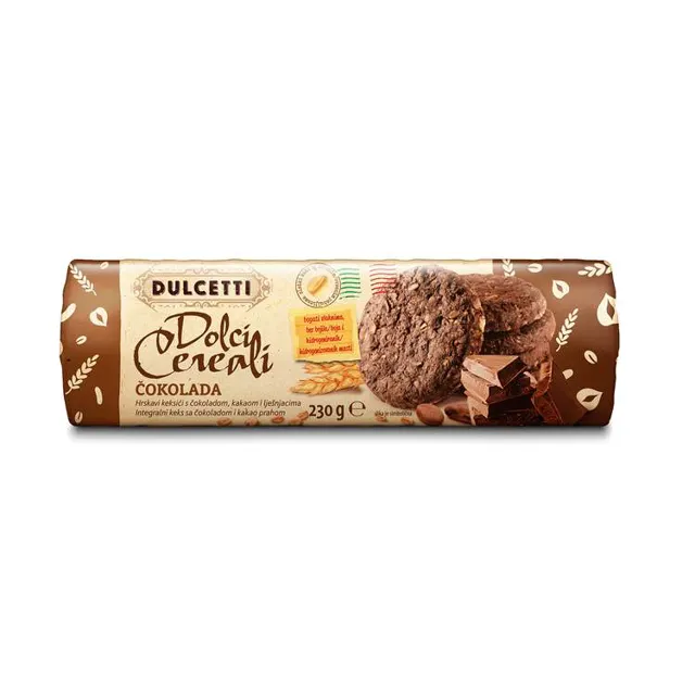 KEKS DOLCI CEREALI KAKAO 230G DULCE DULCETTI