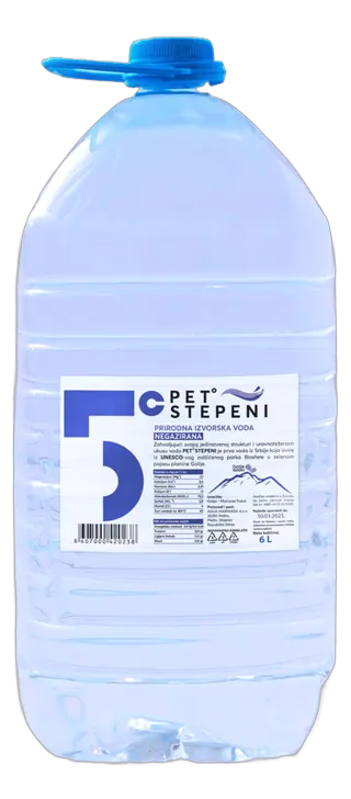 Voda Pet stepeni negazirana 6/1 Aqua Marinada