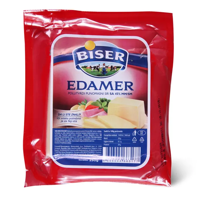 SIR EDAMER 250G BISER MLEKOPRODUKT MLEKOPRODUKT