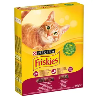 Briketi za macke meso Friskies 300g