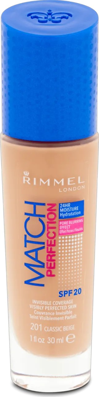 RIMMEL tečni puder Match Perfection 201