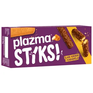 KEKS BAMBI PLAZMA STIKSI KIKIRIKI KARAMELA 120G